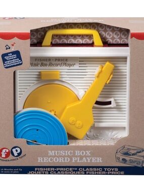 BNIB Fisher-Price Retro Music Box Record Player